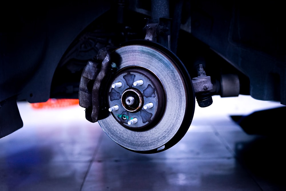 Brake rotor inspection and replacement at AUTOEXPERT auto repair