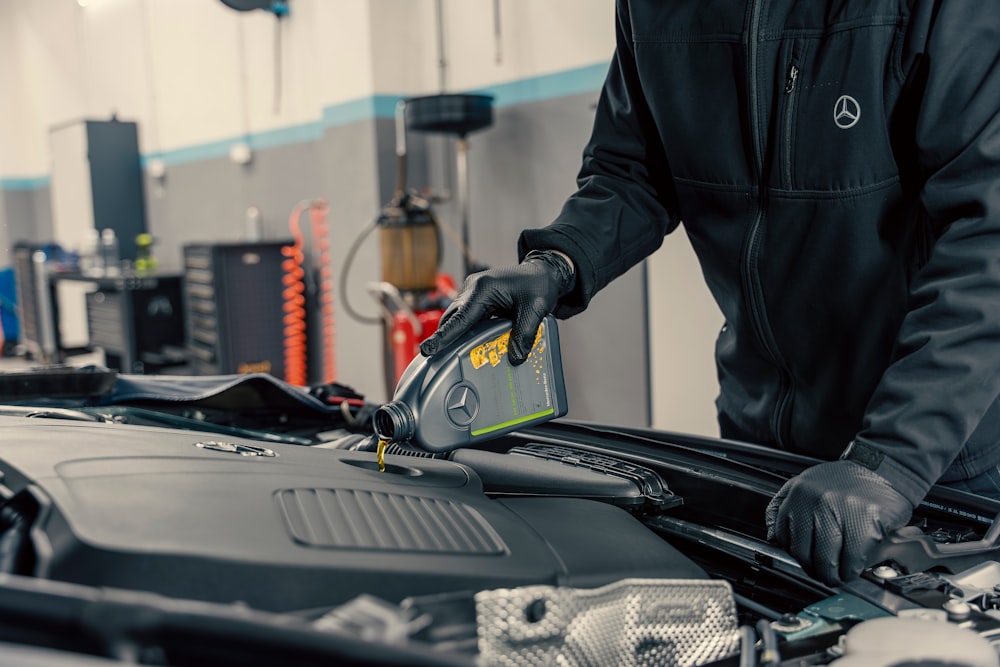 Full-synthetic oil change and routine maintenance at AUTOEXPERT Virginia Beach